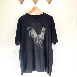 Alice In Chains 2016 Tour Shirt Band Tshirt Rooster Seattle Tour Dates XXL